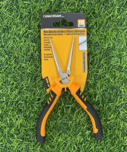 MINI ALICATE DE BOCA PLANA Y ALARGADA 115MM 1UND