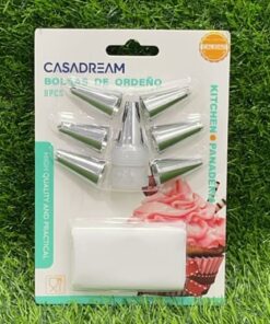 BOQUILLAS PARA MANGA PASTELERA 1UND (8PCS)