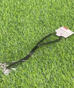 COLLAR DE CORDON ENCERADO COREANO COLOR NEGRO 1.5*45+5CM 1UND (2PCS)