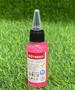 PEGAMENTO GLITTER ROSADO 60ML 1UND