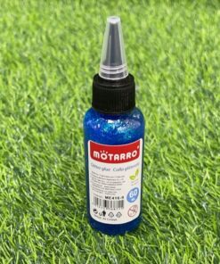 PEGAMENTO GLITTER AZUL 60ML 1UND