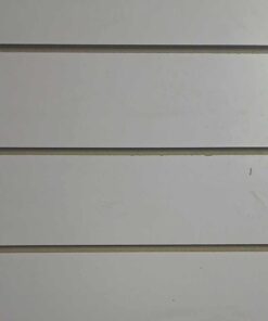 TABLA DE PARED COLOR BLANCO DE 7 RANURAS 1UND