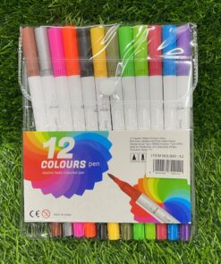 SET DE MARCADORES DE ACUARELA DE DOBLE PUNTA 24 COLORES 1UND (12PCS)