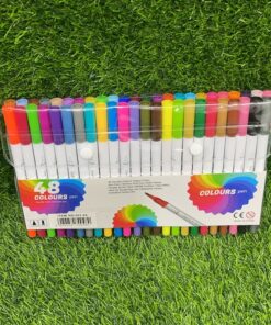 SET DE MARCADORES DE ACUARELA DE DOBLE PUNTA 96 COLORES 1UND (48PCS)
