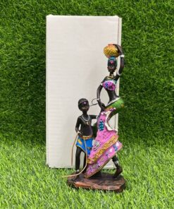 ADORNO NEGRITA DE MAMÁ E HIJO 1UND