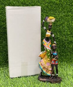 ADORNO NEGRITA DE MAMÁ E HIJO 1UND