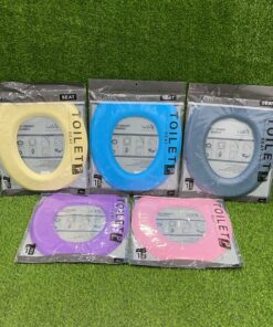 FUNDA PARA ASIENTO DE INODORO DE COLOR LISO 39*44.5CM 1UND