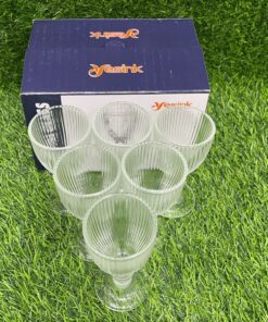 SET DE COPA VIDRIO 1UND (6PCS)