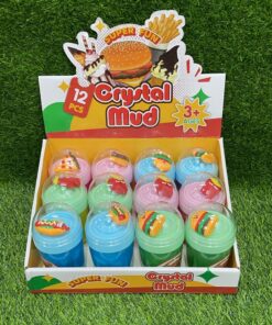 SLIME DE BOTELLA CON COMIDA RÁPIDA 1UND