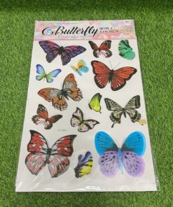 STICKER DE MARIPOSA 59*35CM 1UND