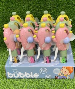 BURBUJERO DE CACTUS CON ABANICO 1UND