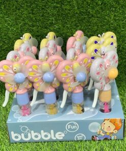 BURBUJERO DE MARIPOSA CON ABANICO 1UND