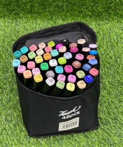 SET DE MARCADORES DE DOBLE PUNTA 96 COLORES 1UND (48PCS)