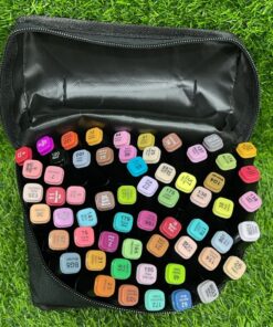 SET DE MARCADORES DE DOBLE PUNTA 120 COLORES 1UND (60PCS)