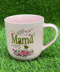 JARRA CERÁMICA DE MAMÁ CON FLORES 1UND