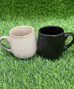 JARRA CERÁMICA PEQUEÑA DE COLOR LISO CON DISEÑOS 1UND