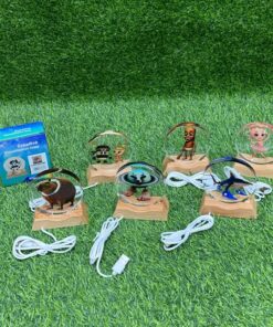 DISEÑO CRISTAL CON LUZ 8CM 1UND