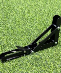 SOPORTE TRIANGULAR COLOR NEGRO 20*10.8*1.2 1UND