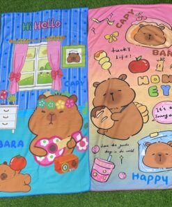 TOALLA DE PLAYA DE CAPYBARA 70*140CM 1UND