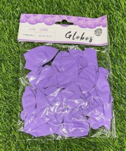GLOBO MACARON MORADO 23CM 1UND (25PCS)