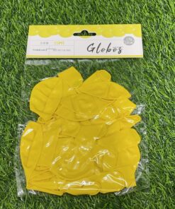 GLOBO MATE AMARILLO 23CM 1UND (25PCS)