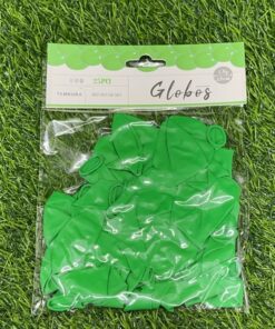 GLOBO MATE VERDE OSCURO 23CM 1UND (25PCS)