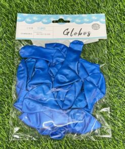 GLOBO NACARADO CELESTE 23CM 1UND (25PCS)