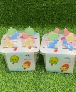 MOLDE PARA PALETA DE VERDURA CON 6 ESPACIOS 1UND