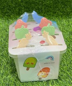 MOLDE PARA PALETA DE VERDURA CON 8 ESPACIOS 1UND