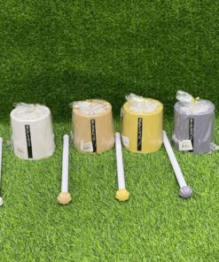 CEPILLO PARA INODORO DE COLOR LISO CON LETRA CLCANING 1UND