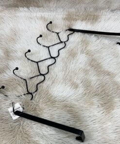 GANCHO PARA PUERTA DE CORAZÓN 5 PUNTOS 1UND