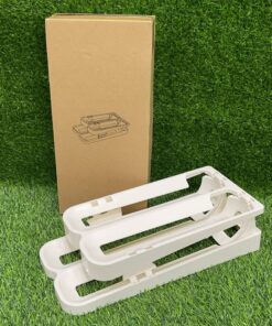 ORGANIZADOR PARA HUEVOS DE 2 NIVELES Y 2 FILAS 1UND