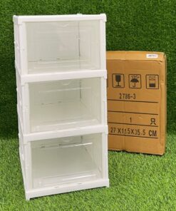 ZAPATERO DE ALMACENAMIENTO DE 3 NIVELES 1UND