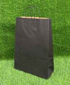 BOLSA DE REGALO COLOR NEGRO 31*42*11.5CM 1UND