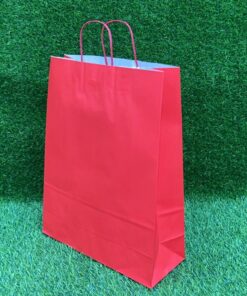 BOLSA DE REGALO COLOR ROJO 31*42*11.5CM 1UND
