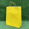 BOLSA DE REGALO COLOR AMARILLO 26*33*12CM 1UND