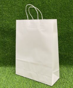 BOLSA DE REGALO COLOR BLANCO 31*42*11.5CM 1UND