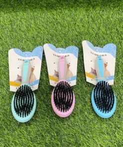 CEPILLO PARA MASCOTA OVALADO DE DOBLE LADO 1UND