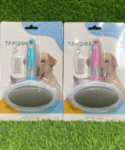 CEPILLO PARA MASCOTA OVALADO 1UND