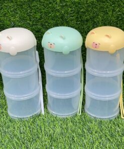 SET DE RECIPIENTES DE BOTELLA DE OSO 1UND