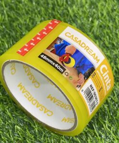 CINTA ADHESIVA COLOR AMARILLO CLARO 48MM*40M 1UND
