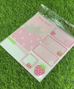 NOTA ADHESIVA DE FRESA 1UND