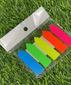 NOTA ADHESIVA PARA INDICE DE PICO 5 COLORES 1UND