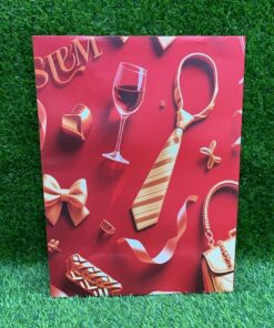 BOLSA REGALO DE CORBATA 32*25*12CM 1UND