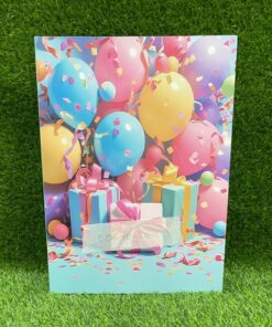 BOLSA REGALO DE GLOBOS Y CAJA REGALO 40*30*12CM 1UND