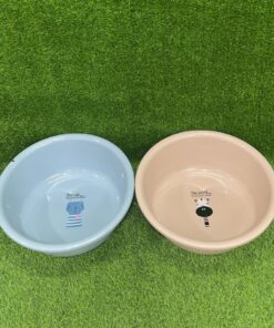 PALANGANA DE COLOR LISO CON DISEÑO ANIMAL 1UND