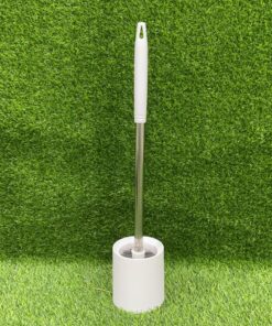 PORTACEPILLO REDONDO Y CEPILLO PARA BAÑO 1UND (2PCS)