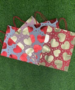 BOLSA DE REGALO DE CORAZÓN 39*30*12CM 1UND