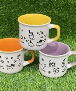 JARRA CERÁMICA DE PERROS 1UND