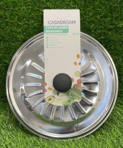 TAPA ACERO PARA OLLA 22CM 1UND